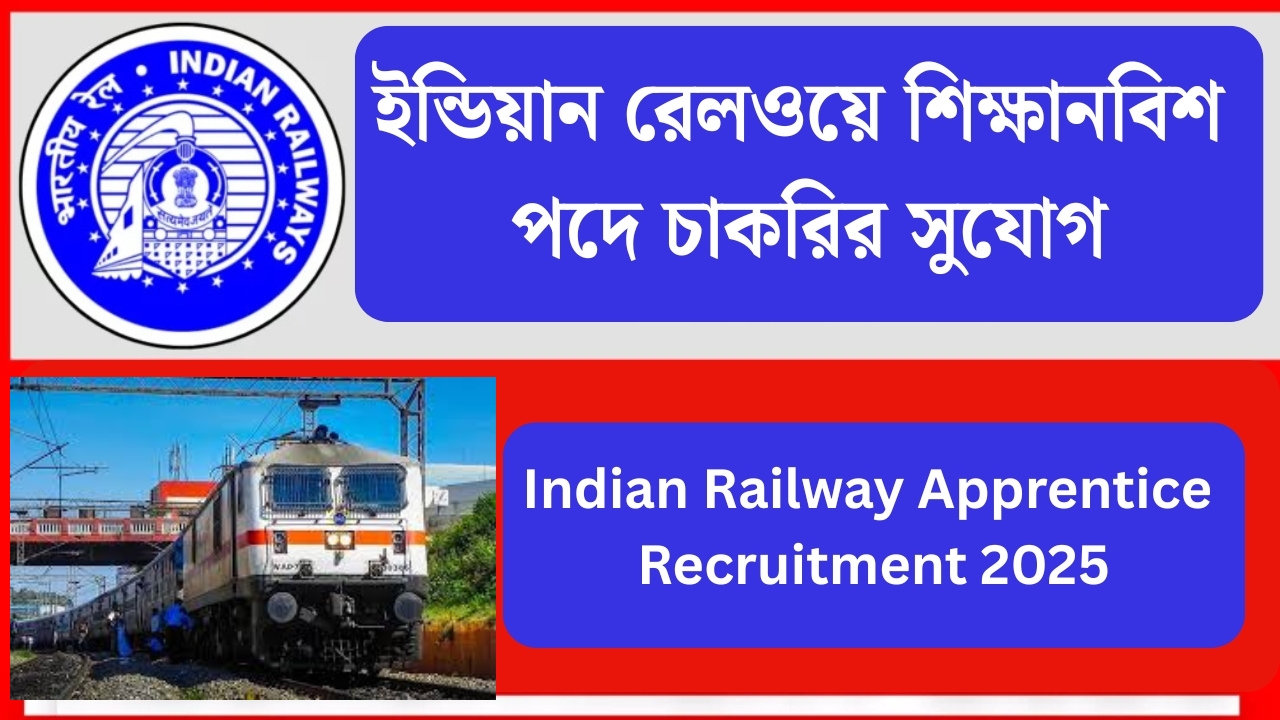 Indian Railway Apprentice Recruitment 2025